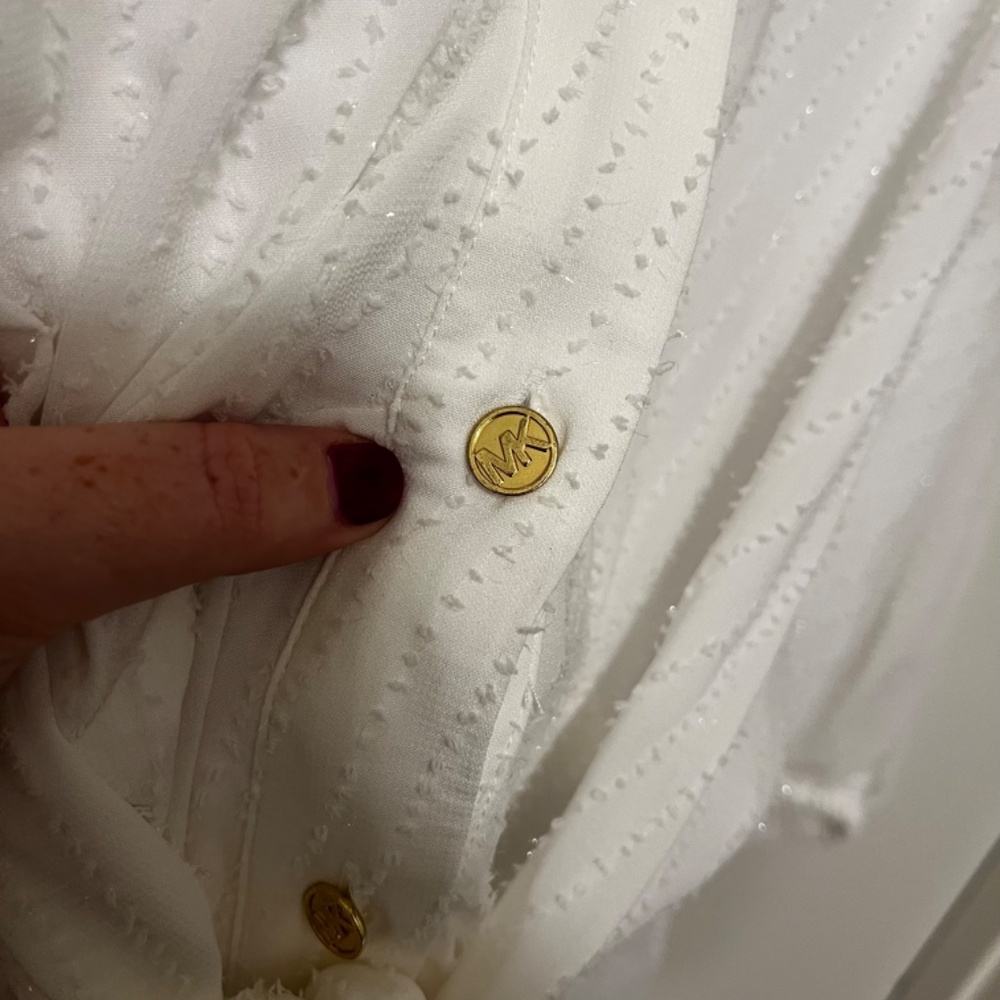 Michael Kors 1X white dress - Picture 4 of 6